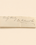 Antique Letterhead, 1888, Authentic.